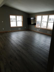 laminate flooring in living room
